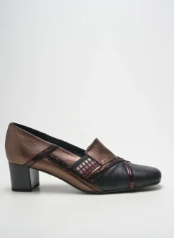 Mocassins Inea Marron Talon De 4 À 6cm