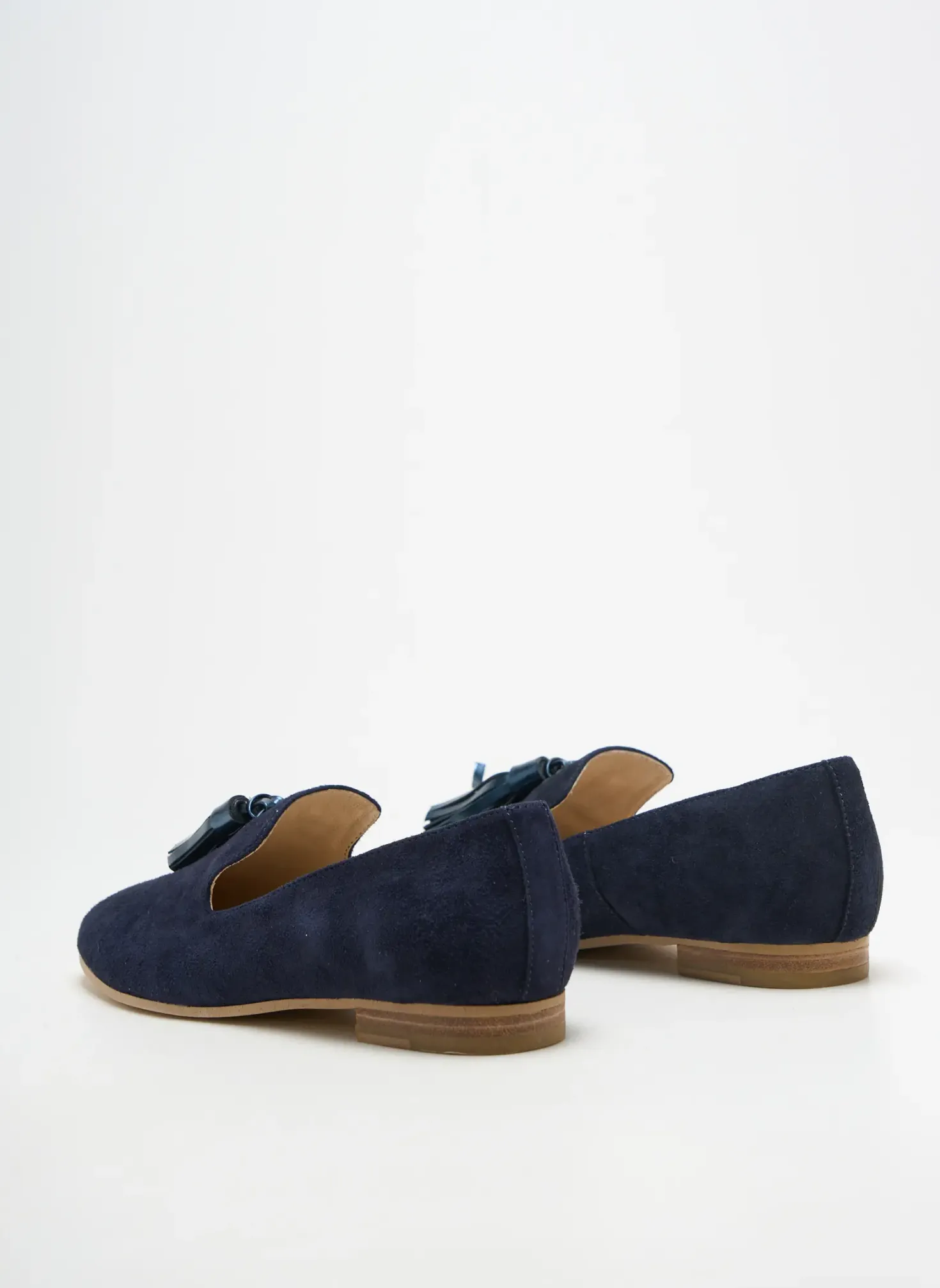 Mocassins Jb Martin Bleu Talon Plat Jusqu'à 3cm