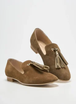 Mocassins Jb Martin Marron Talon Plat Jusqu'à 3cm