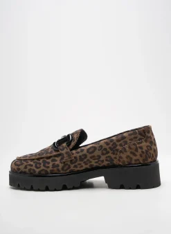 Mocassins Jb Martin Marron Talon De 4 À 6cm
