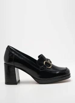 Mocassins Jb Martin Noir Talon De 4 À 6cm