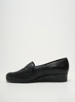 Mocassins Jmg Houcke Noir Talon De 4 À 6cm
