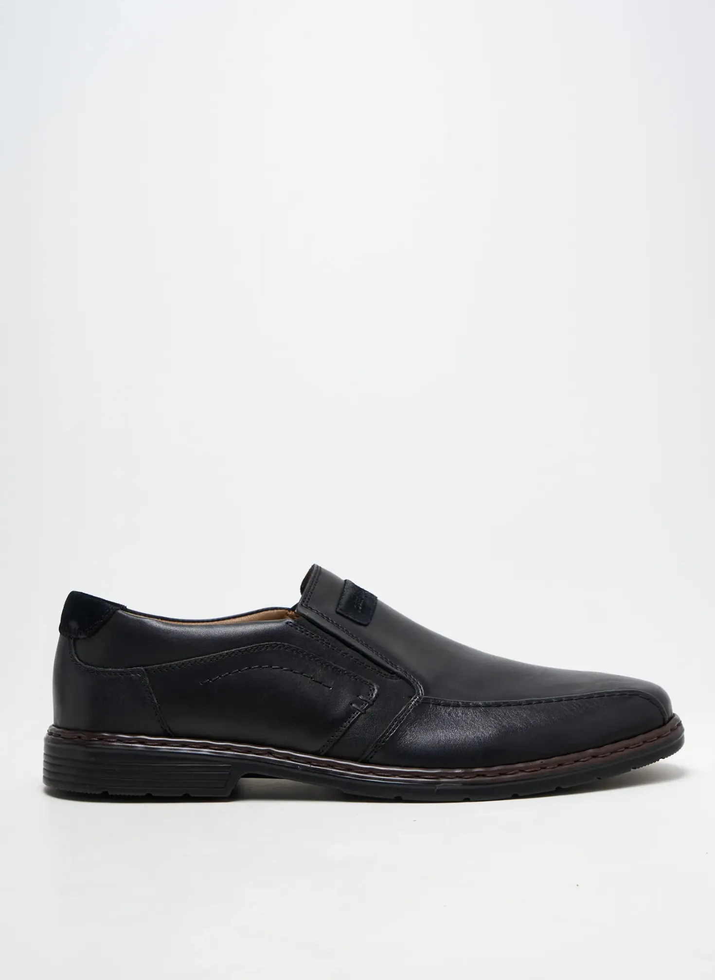 Mocassins Josef Seibel Noir Talon Bas