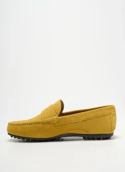 Mocassins L'atelier Tropézien Jaune Bout Rond