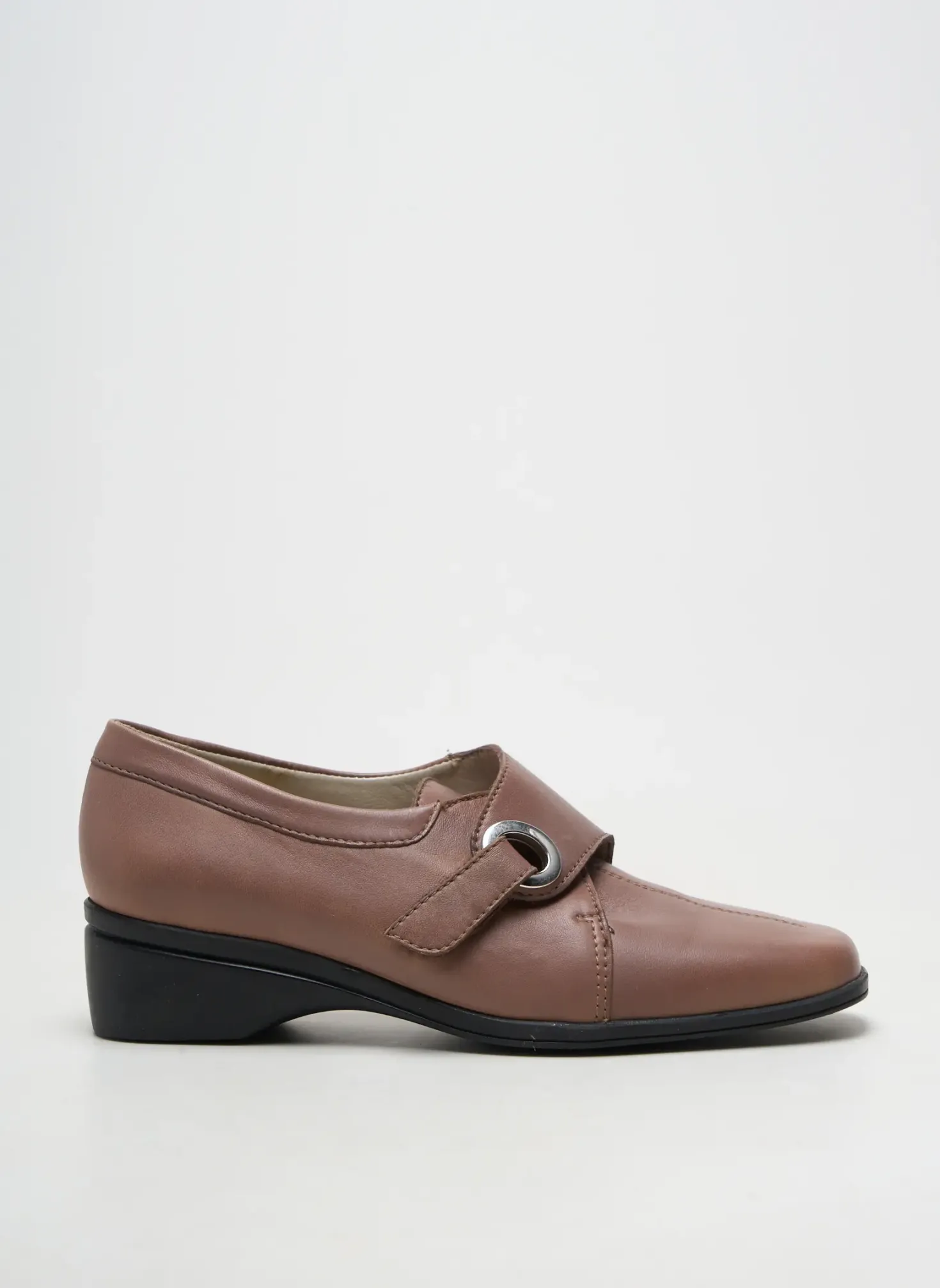 Mocassins Marco Marron Talon De 4 À 6cm