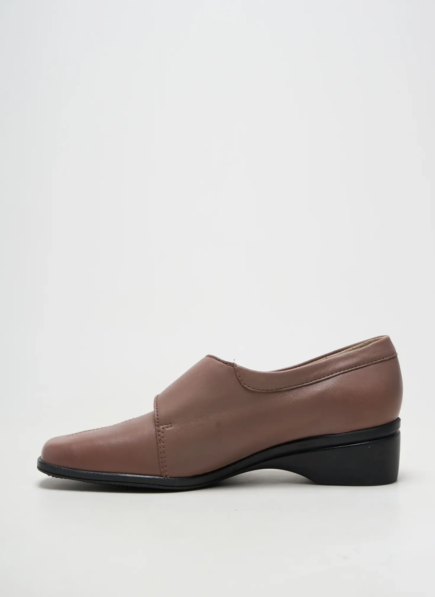 Mocassins Marco Marron Talon De 4 À 6cm