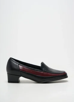 Mocassins Marco Noir Talon Plat Jusqu'à 3cm