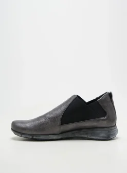 Mocassins Mephisto Argent Talon Plat Jusqu'à 3cm
