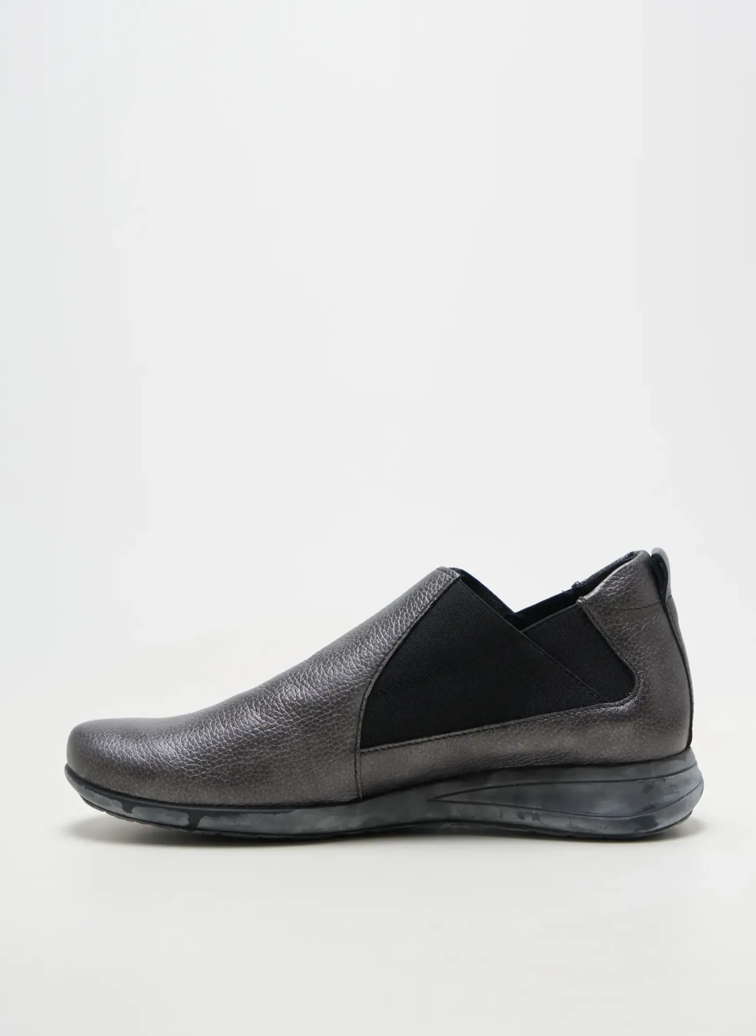 Mocassins Mephisto Argent Talon Plat Jusqu'à 3cm