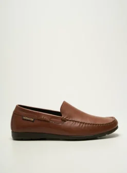 Mocassins Mephisto Marron Bout Carré