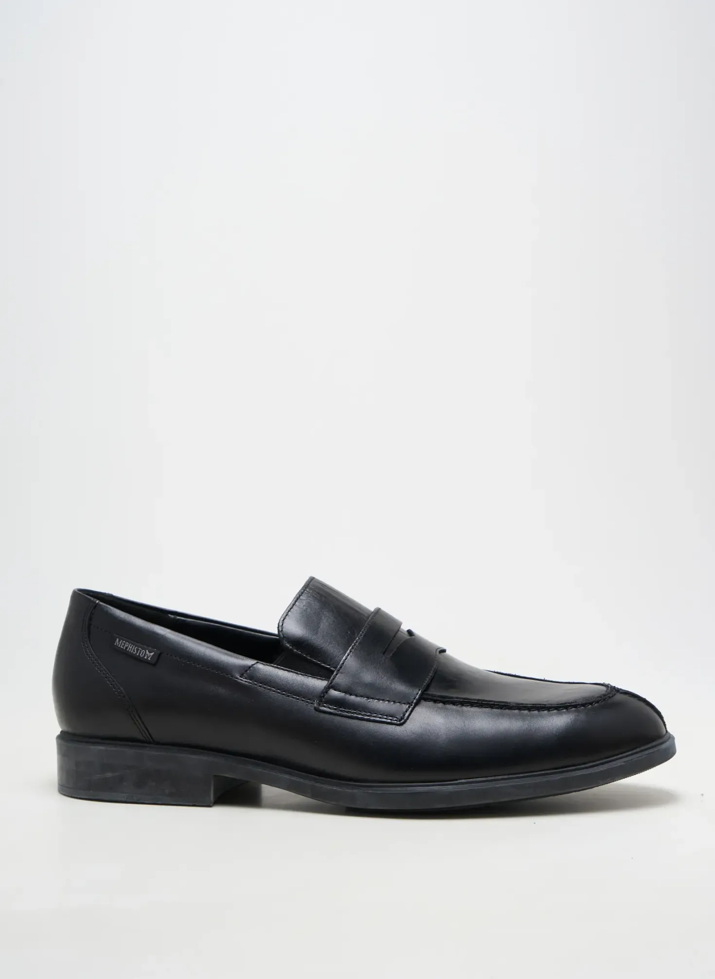 Mocassins Mephisto Noir Talon Bas