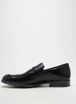 Mocassins Mephisto Noir Talon Bas