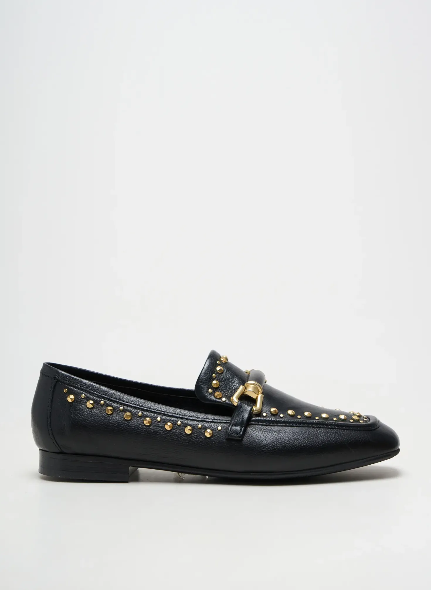 Mocassins Mjus Noir Talon Plat Jusqu'à 3cm
