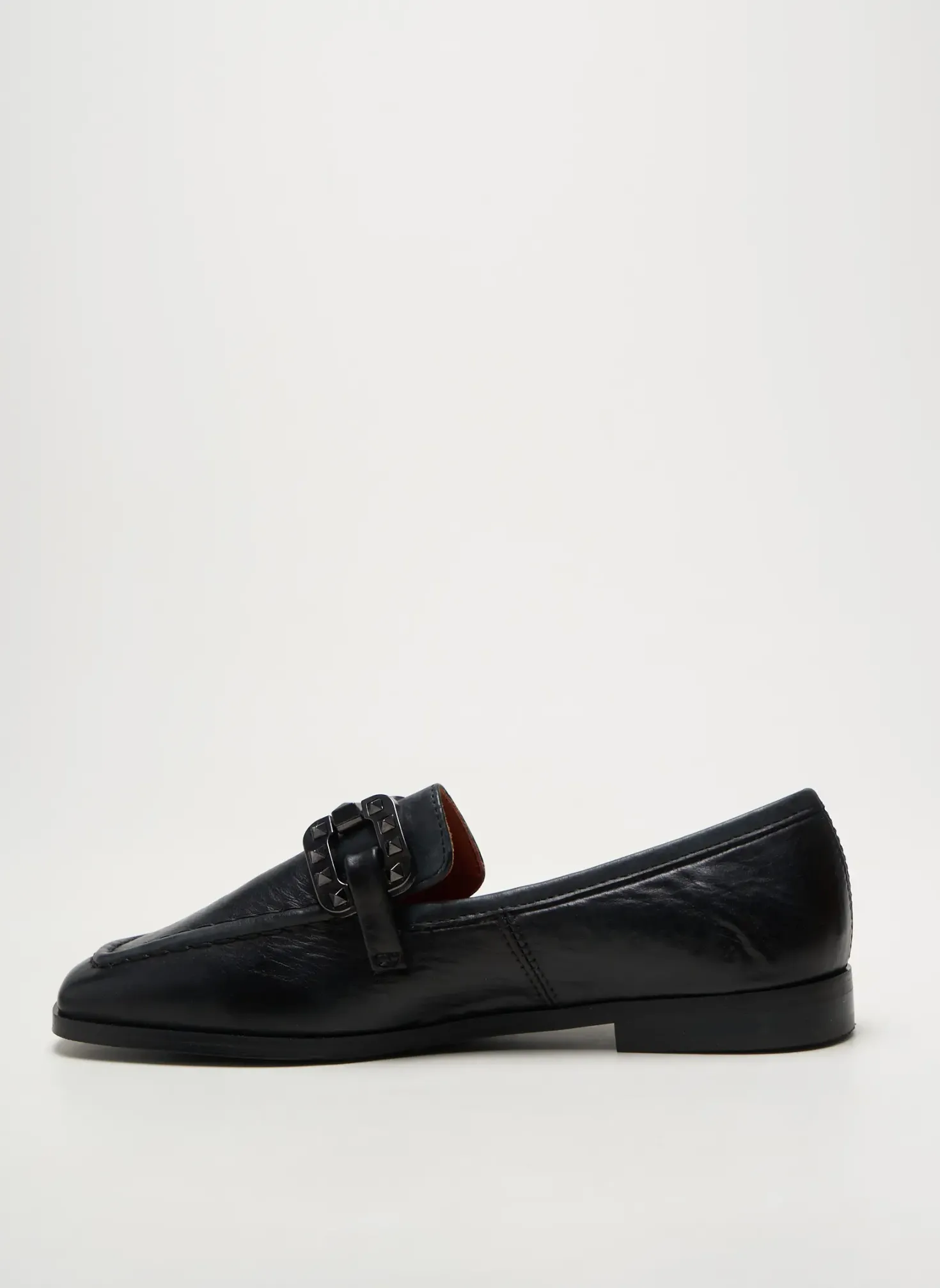 Mocassins Mjus Noir Talon Plat Jusqu'à 3cm