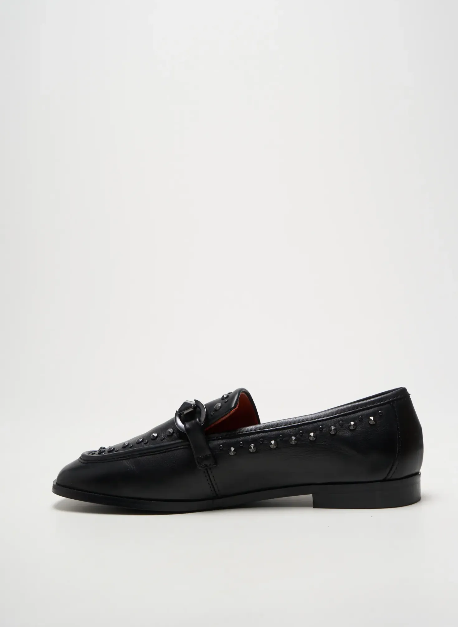 Mocassins Mjus Noir Talon Plat Jusqu'à 3cm