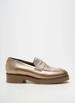 Mocassins Mkd Marron Talon De 4 À 6cm
