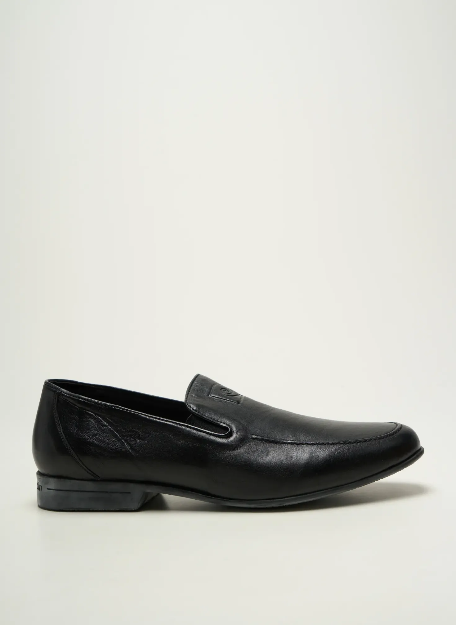 Mocassins Pierre Cardin Noir Talon Bas