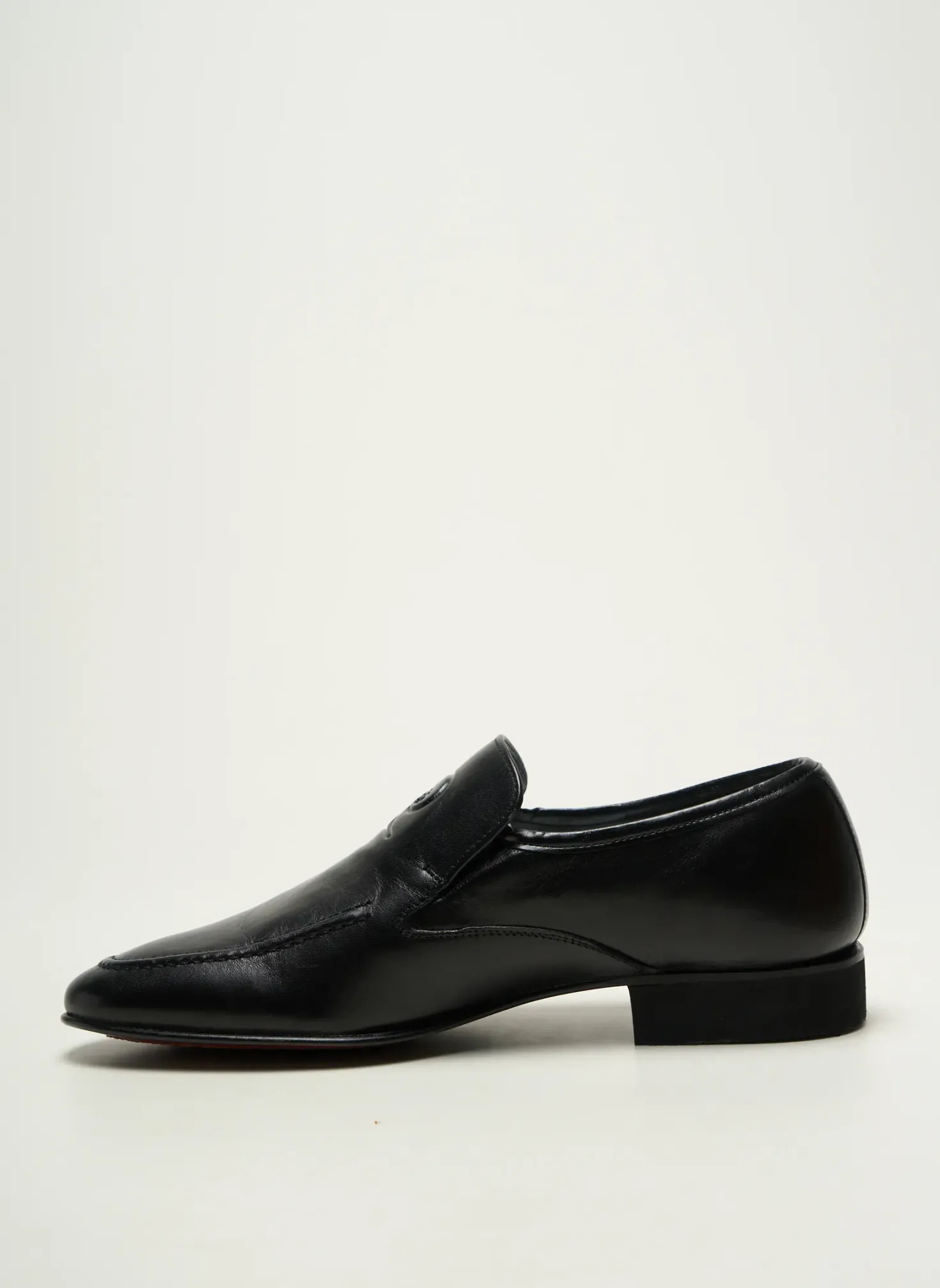 Mocassins Pierre Cardin Noir Talon Bas