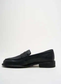 Mocassins Selected Noir Talon Bas
