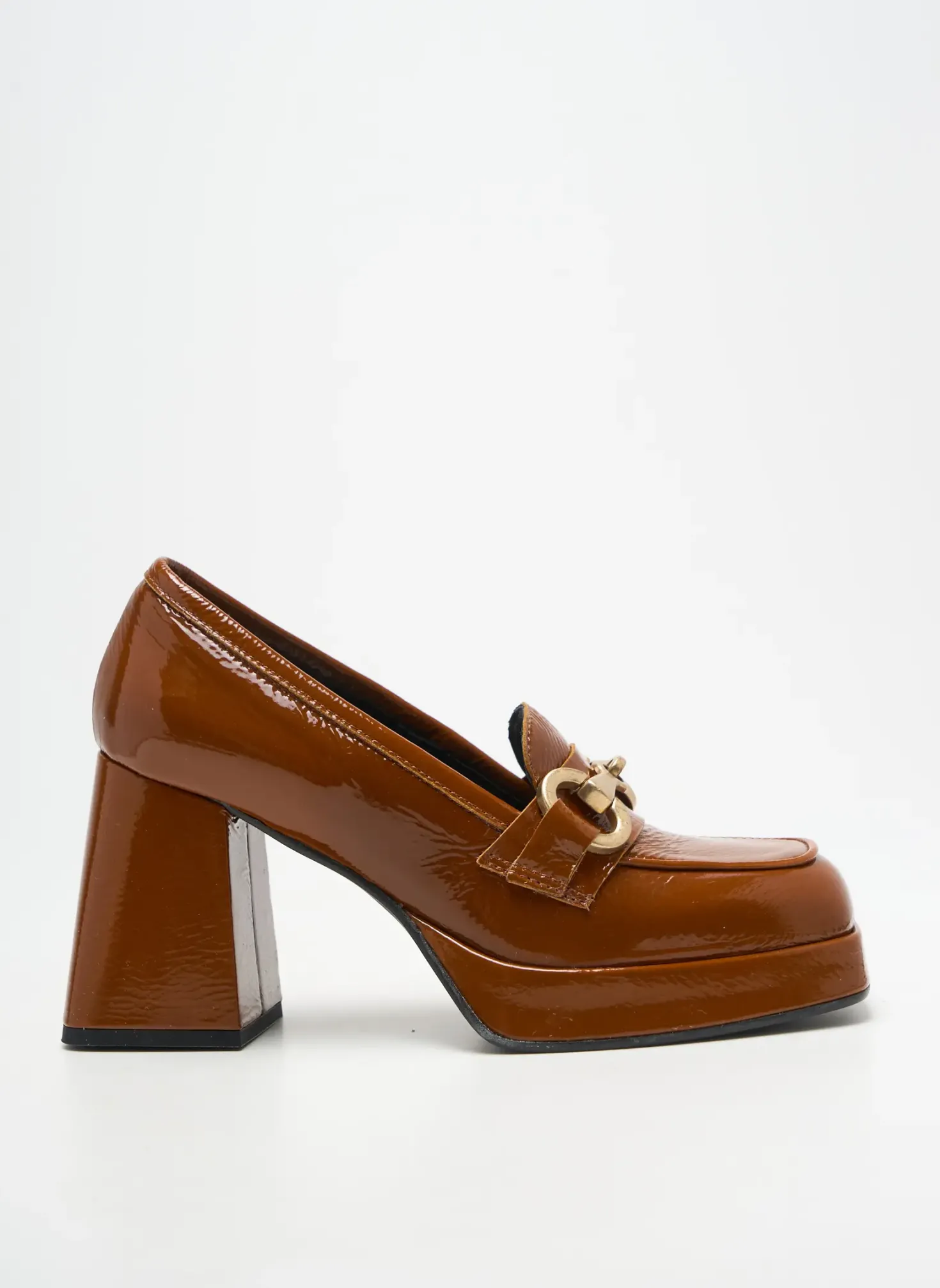 Mocassins Semerdjian Marron Talon De 7 À 9cm
