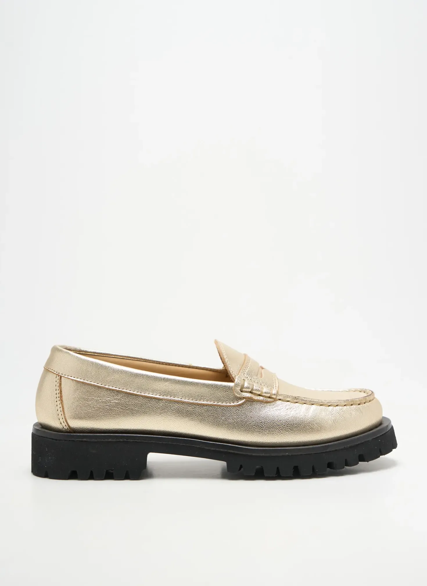 Mocassins Sesa Footwear Or Talon Plat Jusqu'à 3cm