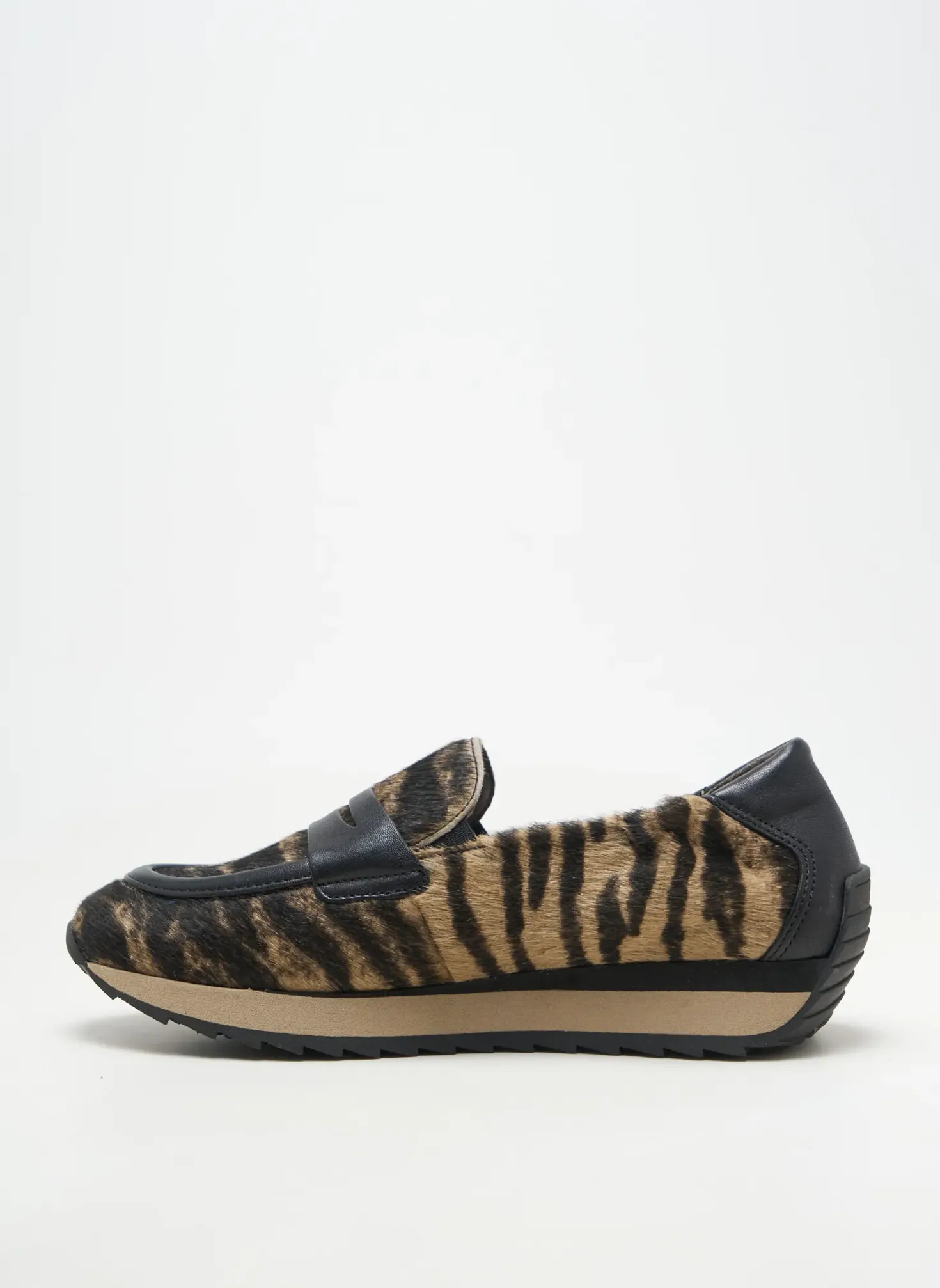 Mocassins Softwaves Noir Talon Plat Jusqu'à 3cm