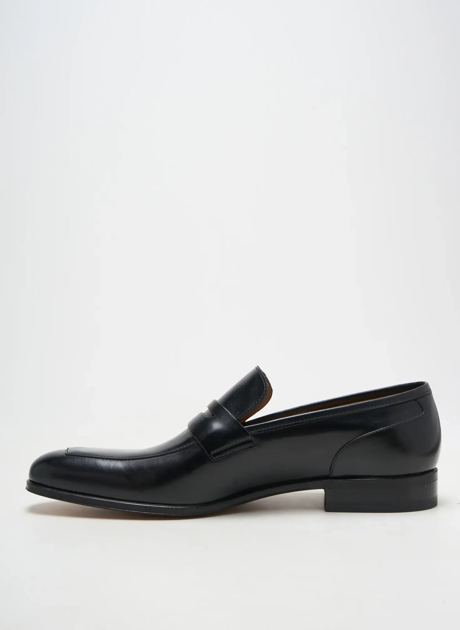 Mocassins Stemar Noir Talon Bas