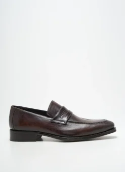 Mocassins Terracciano Marron Talon Bas