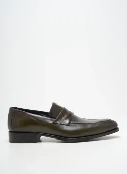 Mocassins Terracciano Vert Talon Bas