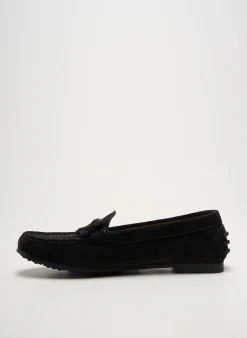 Mocassins Triver Flight Noir Talon Plat Jusqu'à 3cm