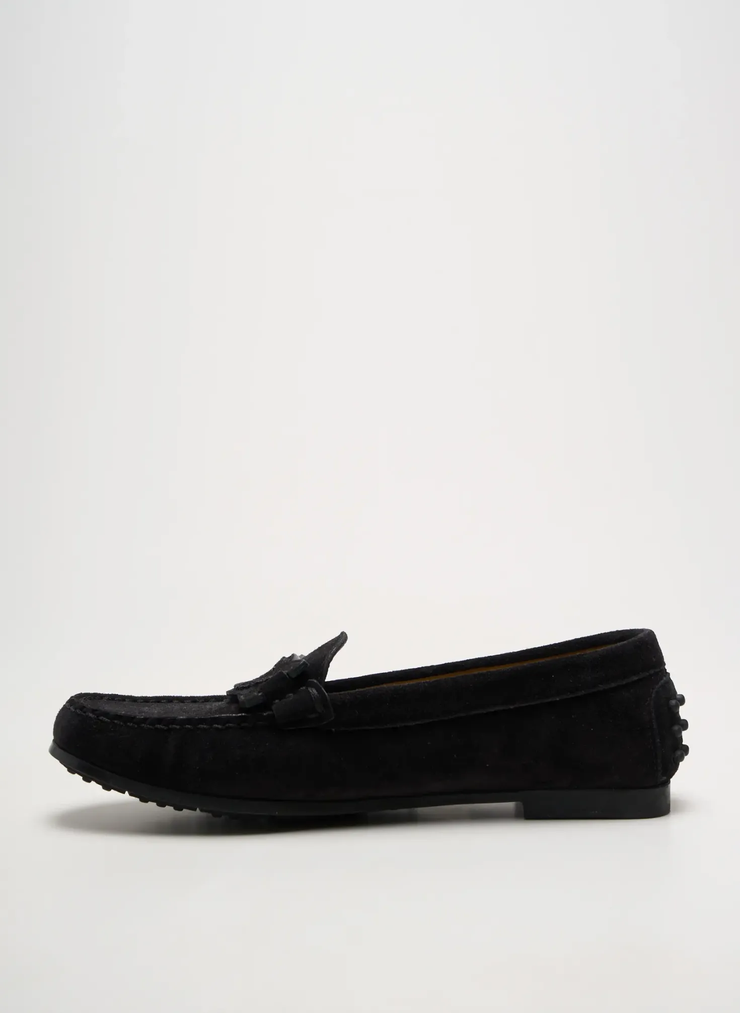 Mocassins Triver Flight Noir Talon Plat Jusqu'à 3cm