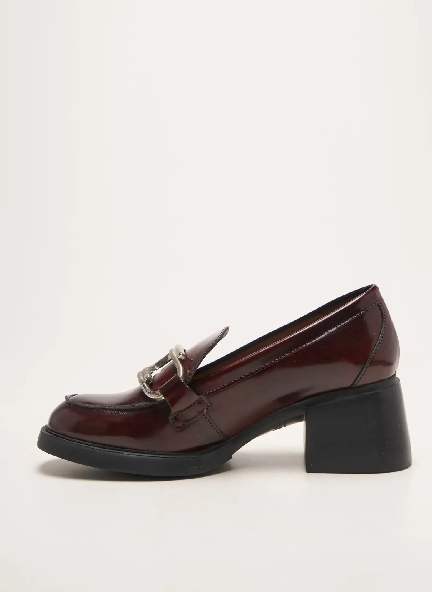 Mocassins Wonders Rouge Talon De 4 À 6cm