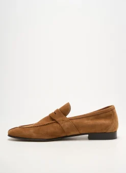 Mocassins Yves Saint Clair Marron Talon Bas