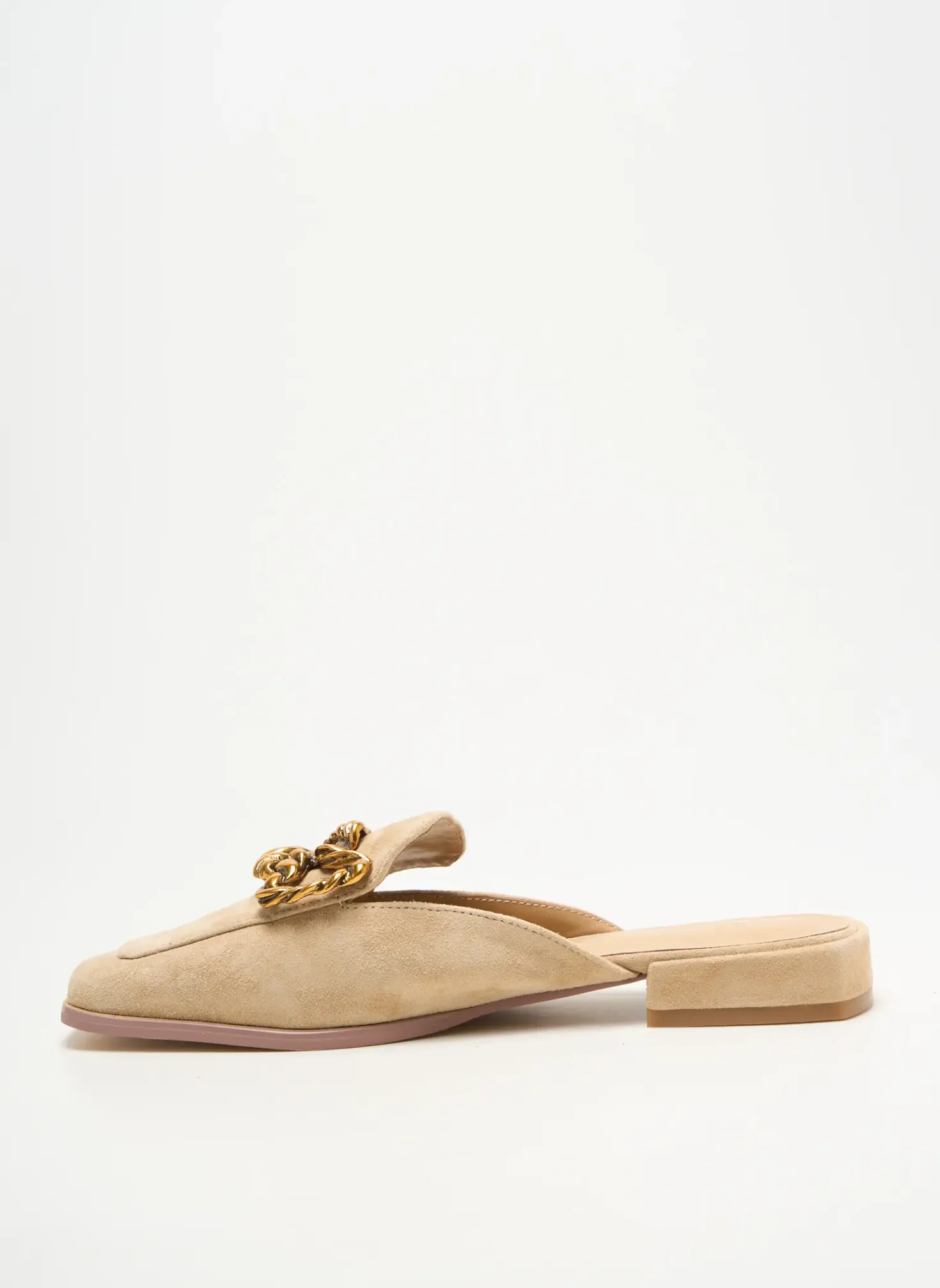 Mules/sabots Alma En Pena Beige Talon Plat Jusqu'à 3cm