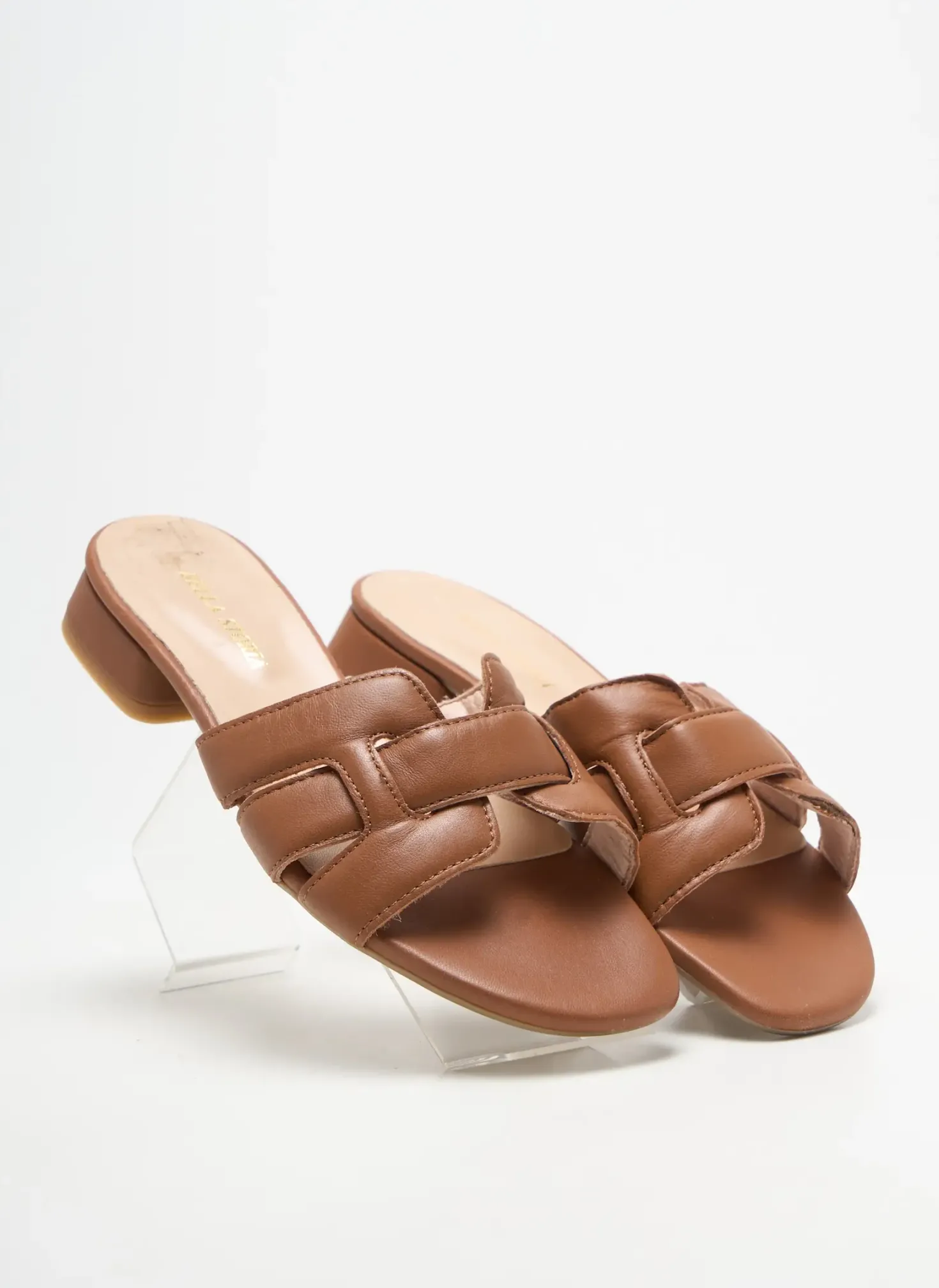 Mules/sabots Bella Storia Marron Talon Plat Jusqu'à 3cm