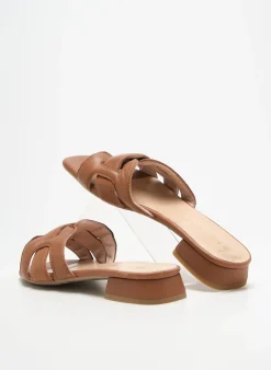 Mules/sabots Bella Storia Marron Talon Plat Jusqu'à 3cm