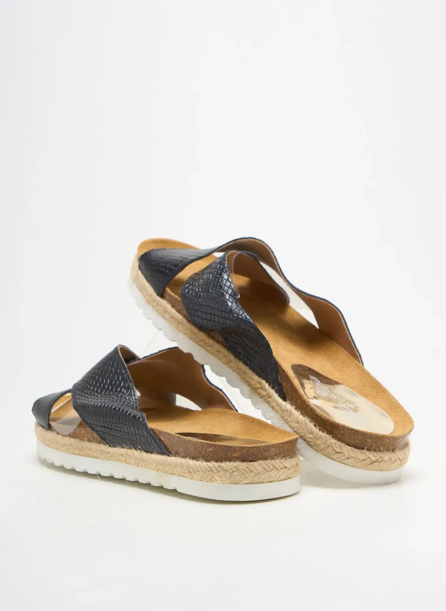 Mules/sabots Bella Storia Noir Talon Plat Jusqu'à 3cm