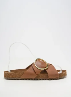 Mules/sabots Biba Marron Talon Plat Jusqu'à 3cm