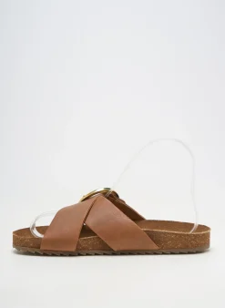 Mules/sabots Biba Marron Talon Plat Jusqu'à 3cm