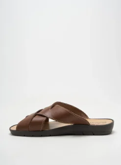 Mules/sabots Boissy Marron Bout Ouvert