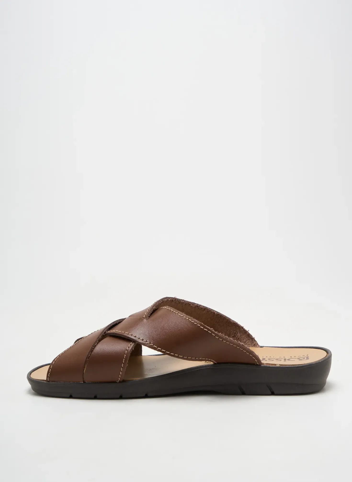 Mules/sabots Boissy Marron Bout Ouvert