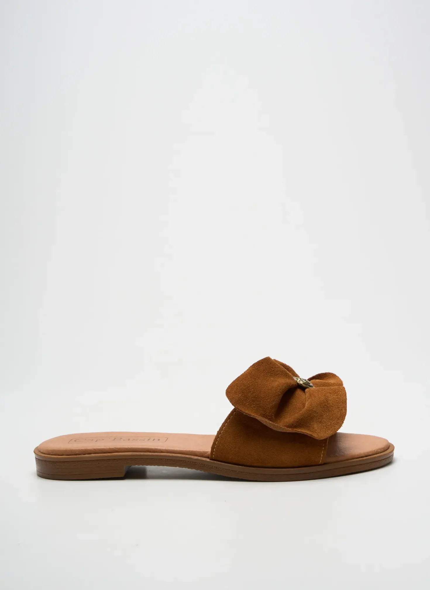 Mules/sabots Cap' Bassin Marron Talon Plat Jusqu'à 3cm