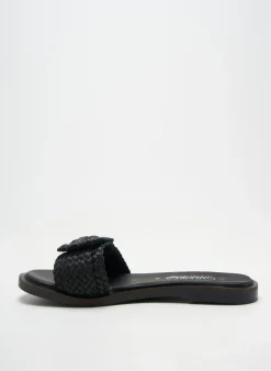 Mules/sabots Carmela Noir Talon Plat Jusqu'à 3cm