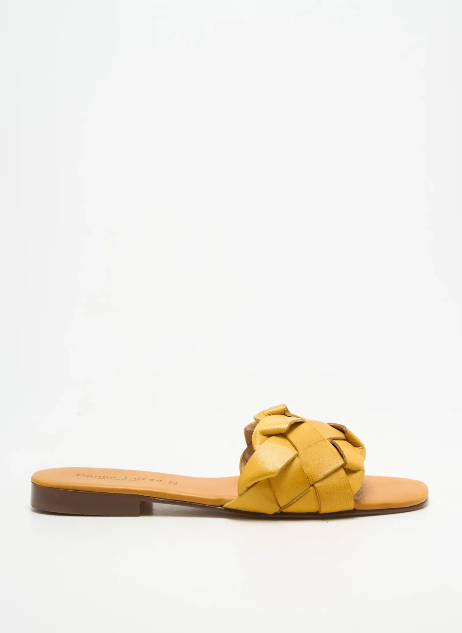 Mules/sabots Donna Lucca Jaune Talon Plat Jusqu'à 3cm