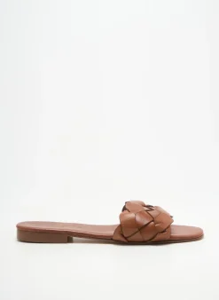 Mules/sabots Donna Lucca Marron Talon Plat Jusqu'à 3cm