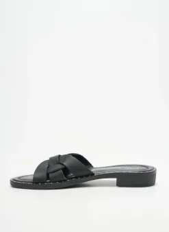 Mules/sabots Donna Lucca Noir Talon Plat Jusqu'à 3cm