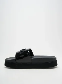 Mules/sabots Fila Noir Talon De 4 À 6cm