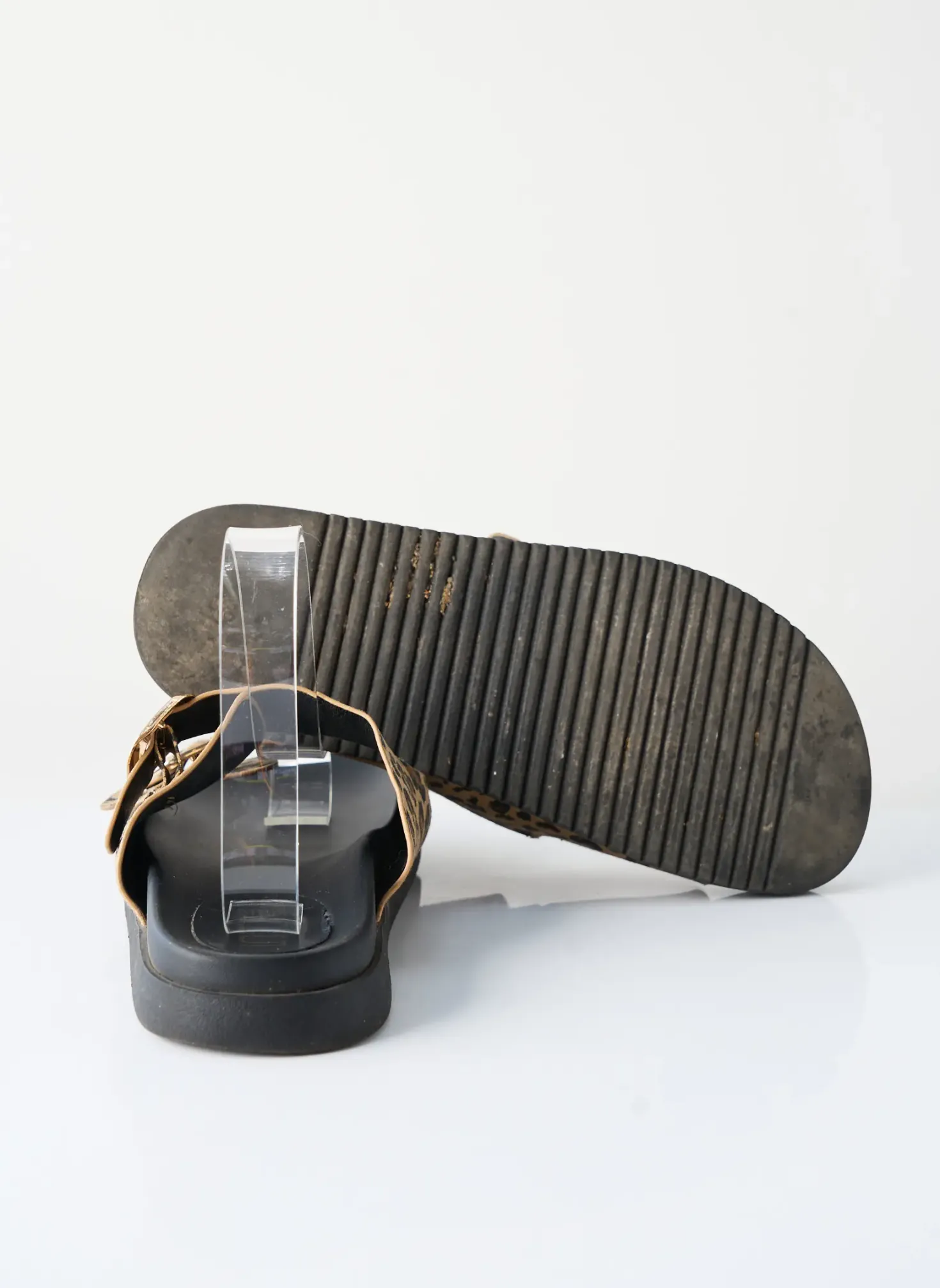 Mules/sabots Gemo Beige Talon Plat Jusqu'à 3cm