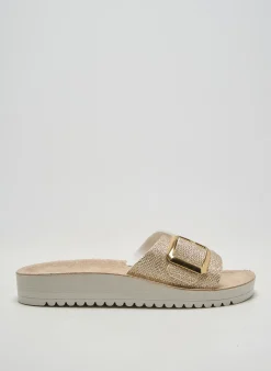 Mules/sabots Goldstar Or Talon Plat Jusqu'à 3cm
