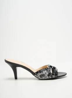 Mules/sabots Guess Noir Talon De 7 À 9cm
